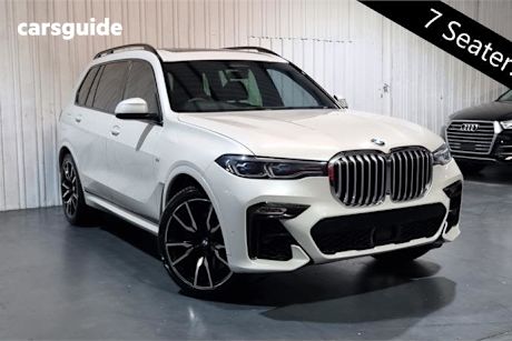 White 2018 BMW X7 Wagon Xdrive 30D