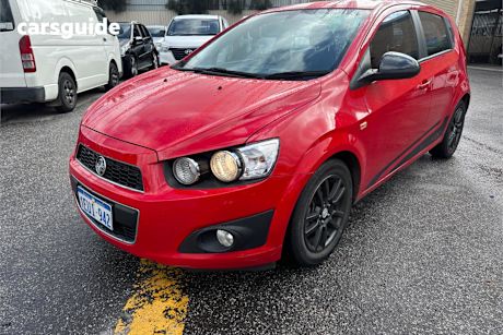 Red 2015 Holden Barina Hatchback X