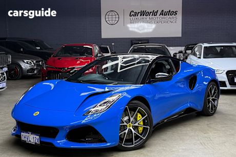 Blue 2023 Lotus Emira Coupe 1ST EDITION MY23