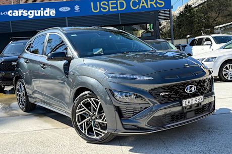 Grey 2020 Hyundai Kona SUV N-LINE PREMIUM 4X4