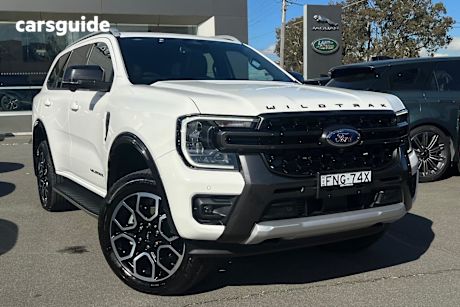 White 2023 Ford Everest Wagon Wildtrak Special Edition (4Wd)