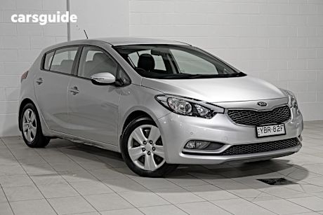 Silver 2015 Kia Cerato Hatch S F