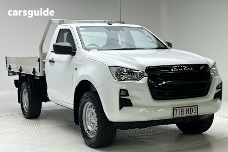 White 2023 Isuzu D-MAX Ute Tray SX HIGH RIDE R