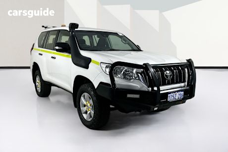 White 2022 Toyota Landcruiser Prado Wagon Gx 7 Seat