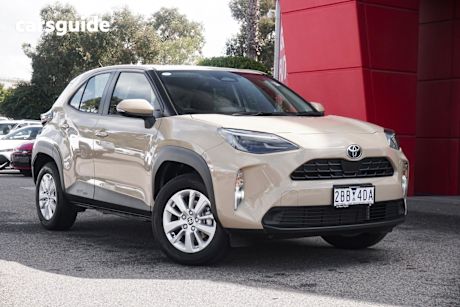 Beige 2024 Toyota Yaris Cross SUV GX F