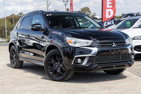Black 2019 Mitsubishi ASX SUV BLACK EDITION F