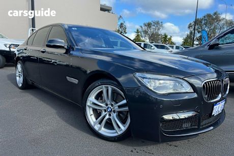 Grey 2012 BMW 7 Series Sedan 740I R