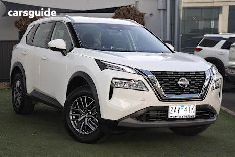 White 2025 Nissan X-Trail SUV ST 4X4