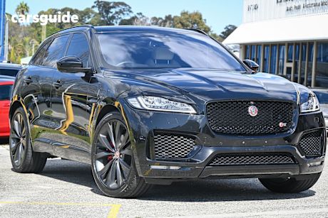 Black 2016 Jaguar F-Pace SUV 30D FIRST EDITION 4X4