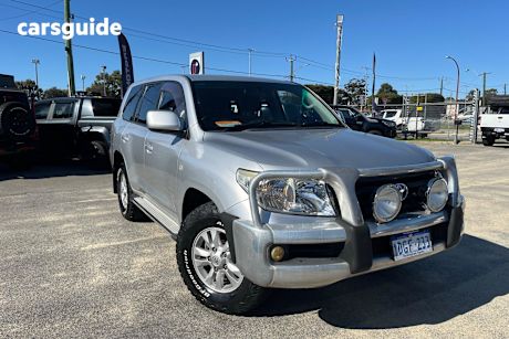 Silver 2010 Toyota Landcruiser Wagon Gxl (4X4)