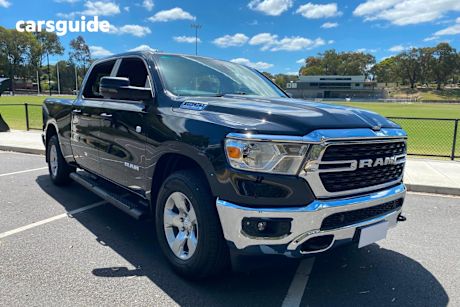 Black 2023 Ram 1500 Ute Tray BIG HORN 4X4