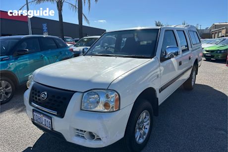 White 2009 Great Wall SA220 Dual Cab Utility (4X2)