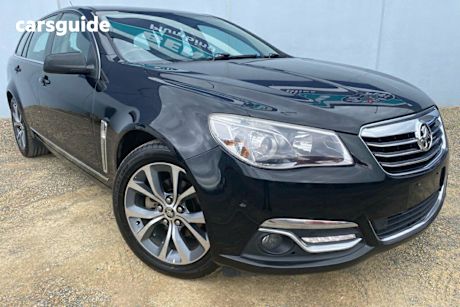 Black 2015 Holden Calais Sportswagon