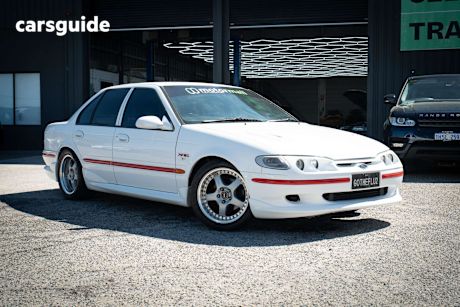 White 1995 Ford Falcon Sedan XR6 R