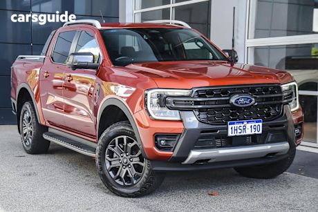 Orange 2022 Ford Ranger Double Cab Pick Up Wildtrak 3.0 (4X4)