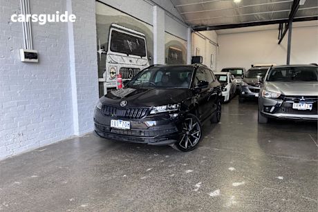 Black 2021 Skoda Karoq Wagon Sportline (4X4)
