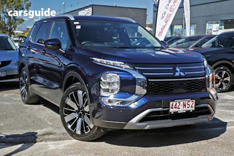 Blue 2025 Mitsubishi Outlander SUV ASPIRE 4X4