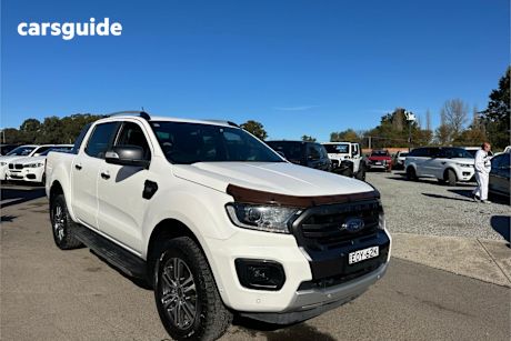 White 2021 Ford Ranger Double Cab Pick Up Wildtrak 3.2 (4X4)