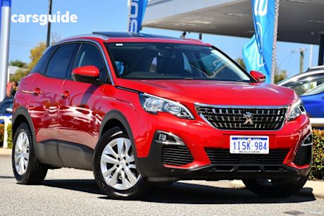 Red 2018 Peugeot 3008 Hatch ACTIVE F