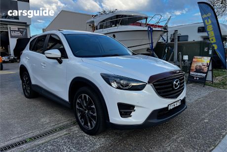 White 2016 Mazda CX-5 SUV GRAND TOURING 4X4