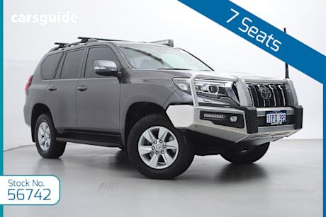 Grey 2018 Toyota Landcruiser Prado Wagon Gxl (4X4)