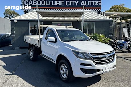 White 2015 Holden Colorado Cab Chassis Ls (4X2)