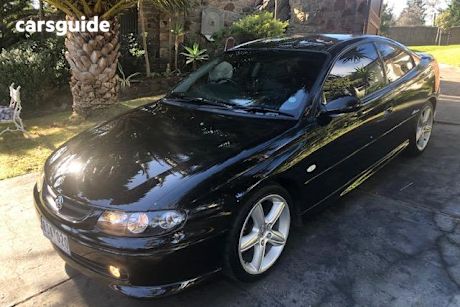 Black 2003 Holden Monaro Coupe Cv8