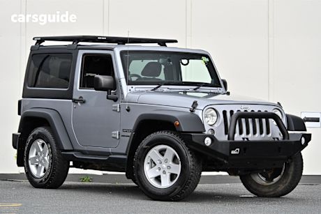 Silver 2014 Jeep Wrangler Softtop Sport (4X4)
