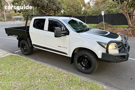 White 2019 Holden Colorado Crew Cab Chassis Ls (4X4)
