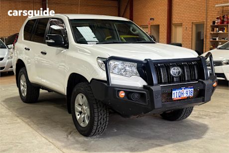 White 2020 Toyota Landcruiser Prado Wagon Gx (4X4)