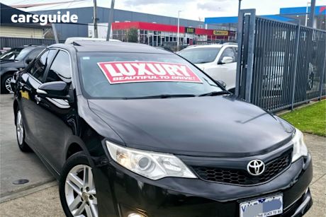 Black 2011 Toyota Camry Sedan ATARA SL F