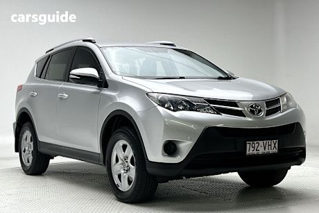 Silver 2014 Toyota RAV4 SUV