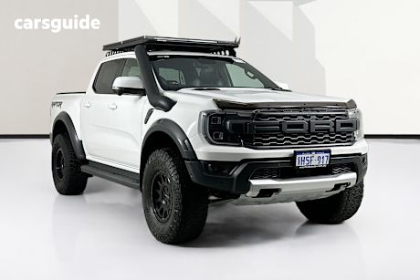 White 2022 Ford Ranger Double Cab Pick Up Raptor 3.0 (4X4)