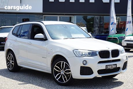 White 2016 BMW X3 SUV XDRIVE20D 4X4