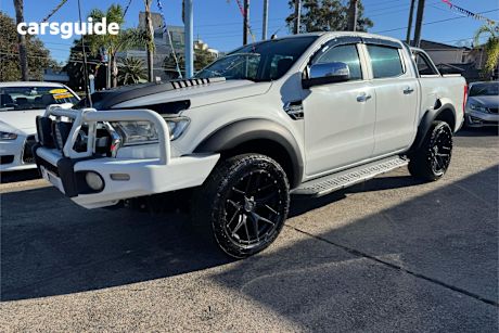 White 2016 Ford Ranger Ute Tray XLT HI-RIDER R