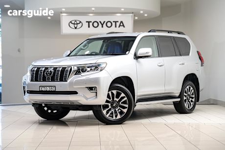Silver 2022 Toyota Landcruiser Prado Wagon Vx