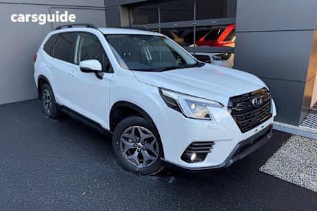 White 2024 Subaru Forester SUV 2.5I 4WD