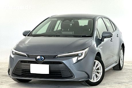 Grey 2024 Toyota Corolla Sedan ASCENT SPORT HYBRID F