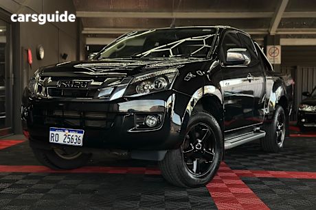 Black 2012 Isuzu D-MAX Ute Tray LS-U 4X4