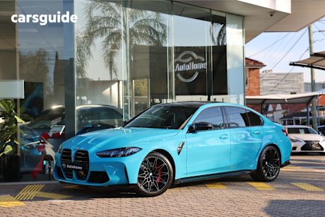 Blue 2025 BMW M3 Sedan COMPETITION 4X4
