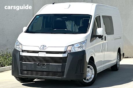 White 2022 Toyota HiAce Commercial R