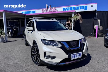 White 2018 Nissan X-Trail Wagon Ti (4Wd) (5Yr)