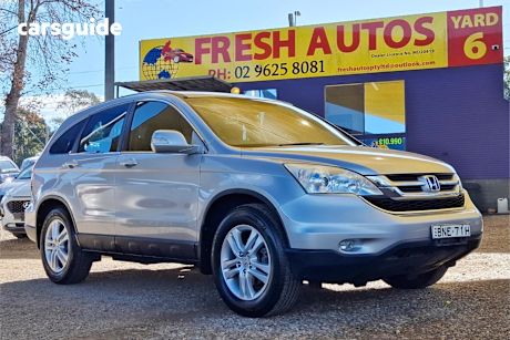 Silver 2010 Honda CR-V Wagon (4X4) Luxury