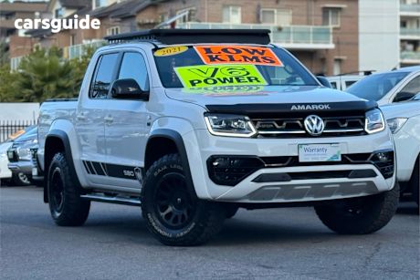 White 2021 Volkswagen Amarok Dual Cab Utility Tdi580 W580 4Motion