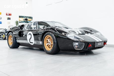 Black 2005 Ford GT40 Coupe SUPERFORMANCE