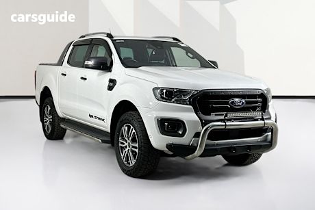 White 2020 Ford Ranger Double Cab Pick Up Wildtrak 2.0 (4X4)