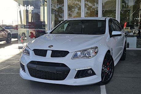 White 2013 HSV Clubsport Wagon R8 Tourer