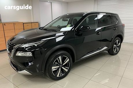 Black 2023 Nissan X-Trail Wagon Ti (4Wd)