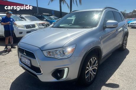 Silver 2015 Mitsubishi ASX Wagon Ls (2Wd)