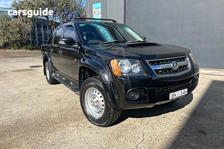 Black 2009 Holden Colorado Ute Tray LX 4X4